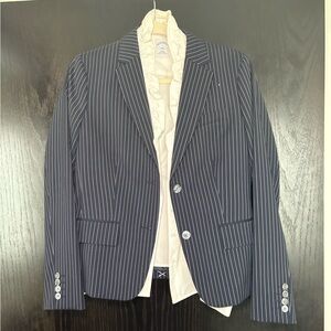 Brooks Brothers Navy Pinstripe Suit